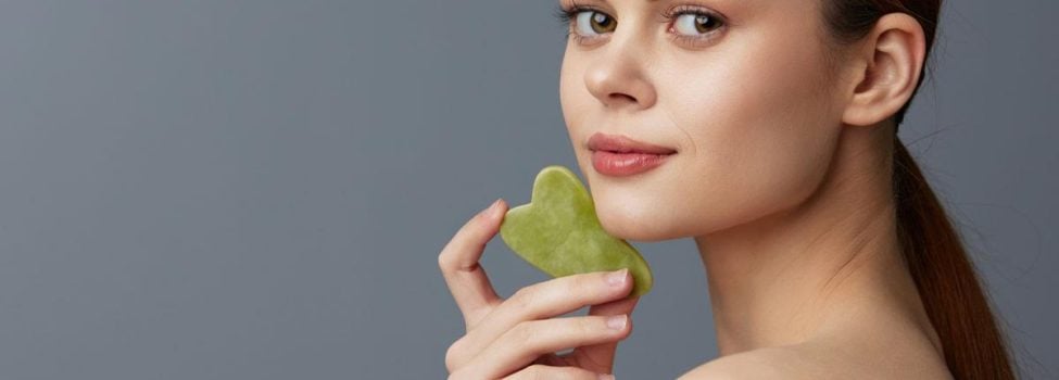 Pietra Gua Sha viso