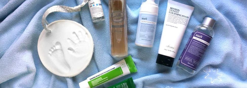 Skincare coreana in gravidanza
