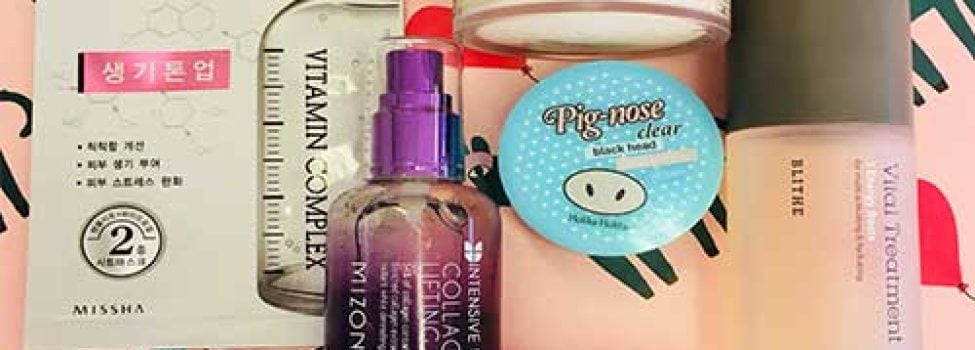 Prodotti coreani per Beauty Routine mattutina