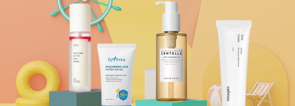 Selezione prodotti skincare estate 2022